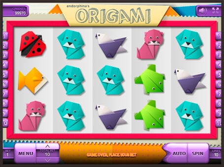 Символы в онлайн слоте Origami